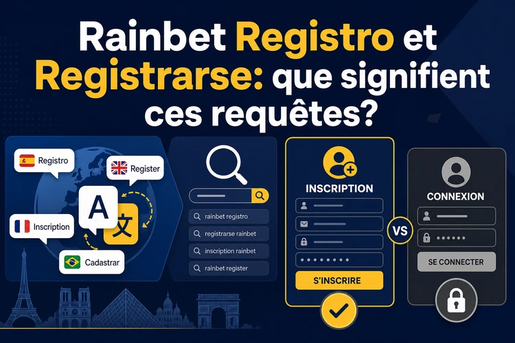 Rainbet Registro et Registrarse: que signifient ces requêtes?