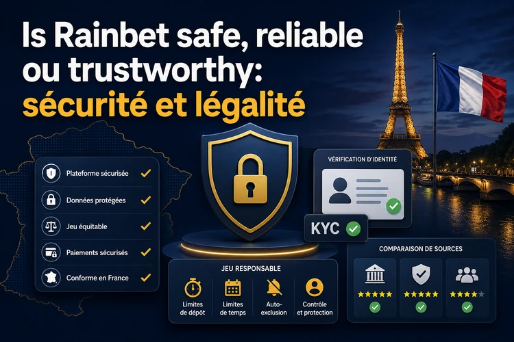 Is Rainbet safe, reliable ou trustworthy: sécurité et légalité
